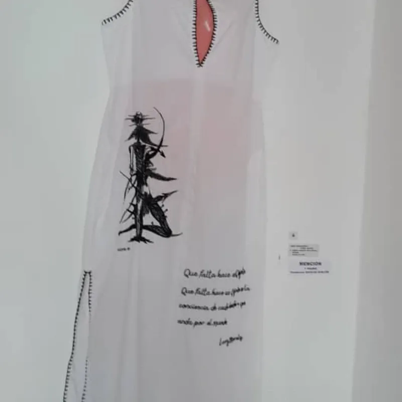 Vestido bordado