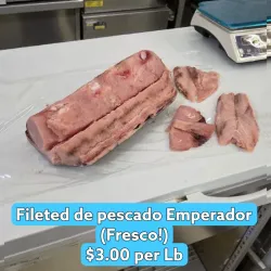 Filete Pescado Emperador