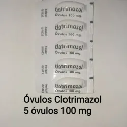 Óvulos de clotrimazol 100mg(5 ovulos)