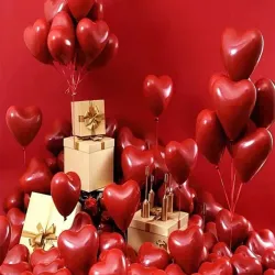 ‼️10 Globos de Corazón‼️ S(1)