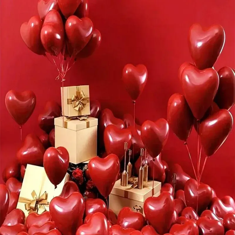 ‼️10 Globos de Corazón‼️ S(1)