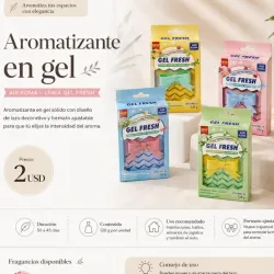 ‼️Aromatizante en gel‼️