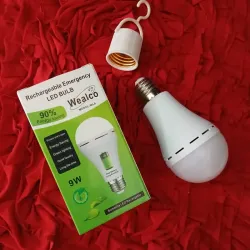 ‼️Bombillo recargable 9W con soque‼️