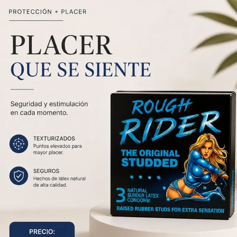 ‼️Caja de 3 condones texturizados‼️