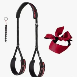 ‼️Conjunto BDSM de Banda de Pierna, Máscara y Cuencas.‼️S(3)