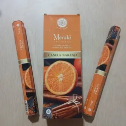 ‼️Estuche de 20 inciensos de Canela-Naranja‼️