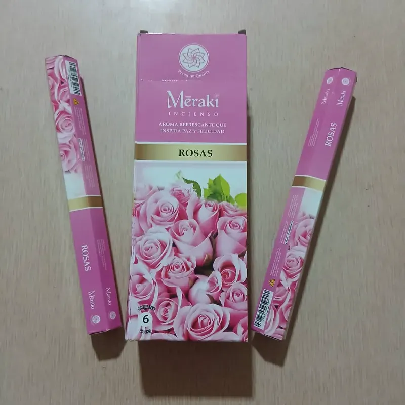 ‼️Estuche de 20 inciensos de Rosa‼️