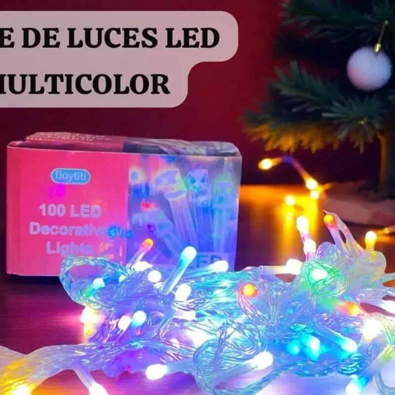 ‼️ Guirnaldas de Luces multicolor 9 Metros‼️