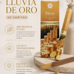 INCIENSO LLUVIA DE ORO 20 VARITAS