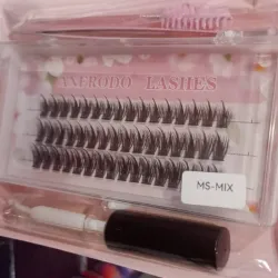 ‼️Kit de pestañas + pinzas+ pegamento ‼️