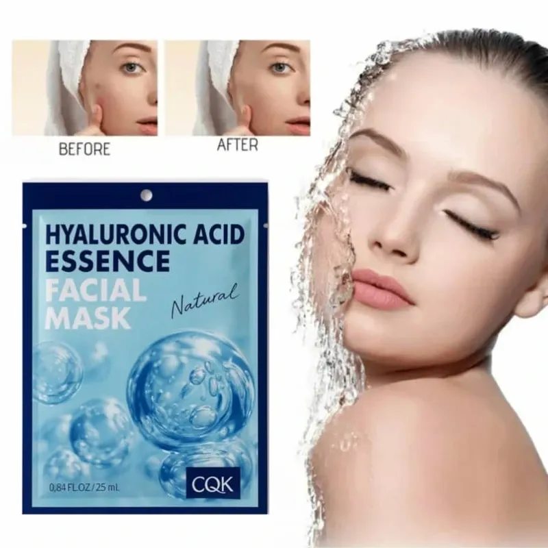 Mascarilla facial de ácido hialurónico