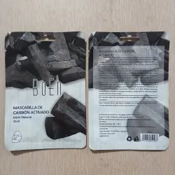 Mascarilla facial de Carbón activado
