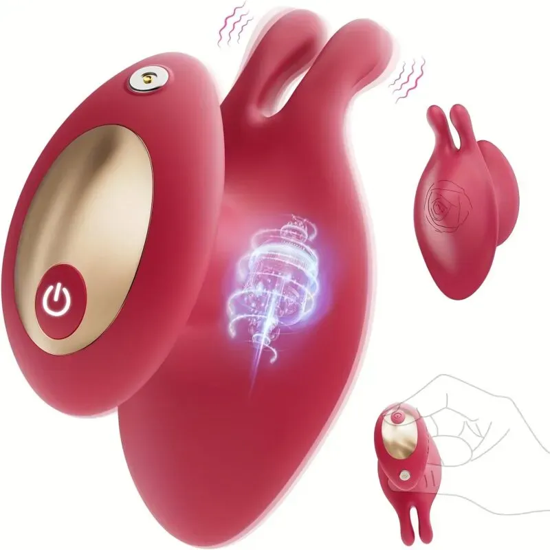 ‼️🔥 Mini Vibrador de Dedos «Sweet Heart»: El Conejito que Cabe en tu Mano‼️(5)