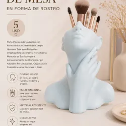 ‼️Organizador de mesa en forma de rostro‼️