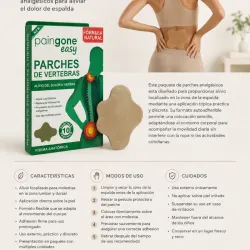 Parches para el dolor set de 10.