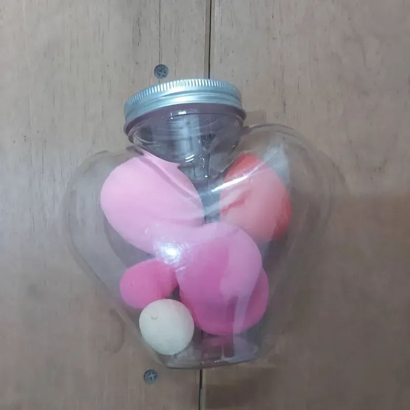 ‼️Pomo de esponjas de maquillaje de corazón ‼️