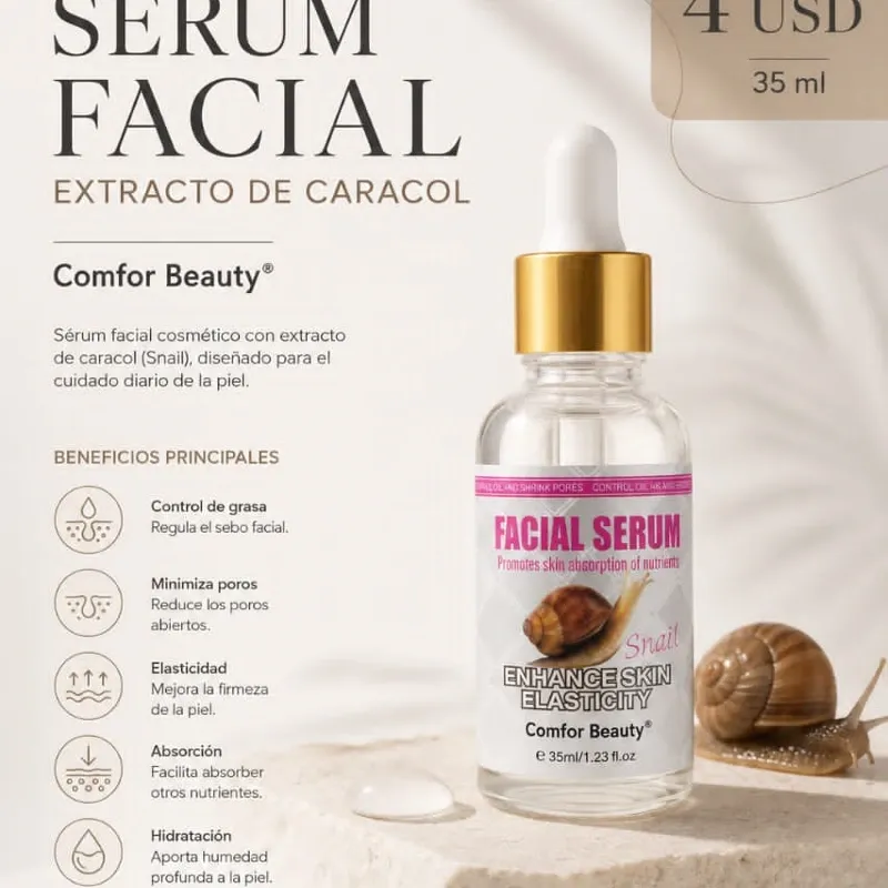 ‼️Serum de baba de caracol‼️