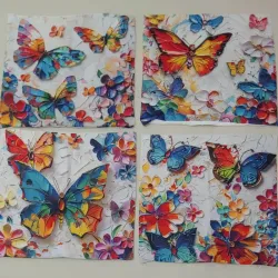 ‼️Set de 4 forros de cojines‼️ 🦋 🦋 