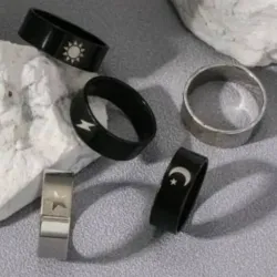 ‼️Set de 5 anillos‼️