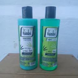 ‼️Set de champú y suavizador bambú ‼️