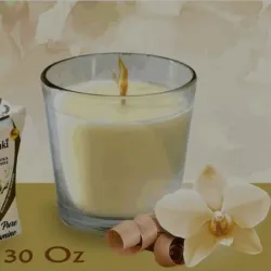 ‼️Vela aromática Meraki de Puro Jazmín ‼️ 3 Oz.