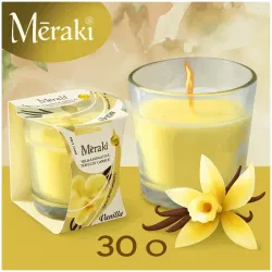 ‼️Vela aromática Meraki de Vainilla‼️3 Oz