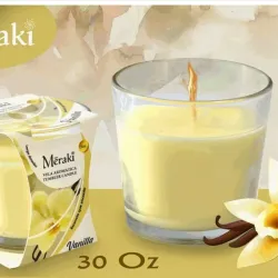 ‼️Vela aromática Meraki de Vainilla‼️