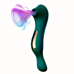 ‼️🌟 Vibrador de Succión Potente 2 en 1 – Estimulación de Punto G + Clítoris ‼️(5)