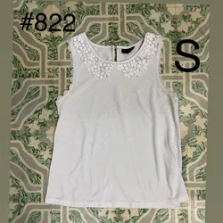 Blusa blanca dibujos bordados 