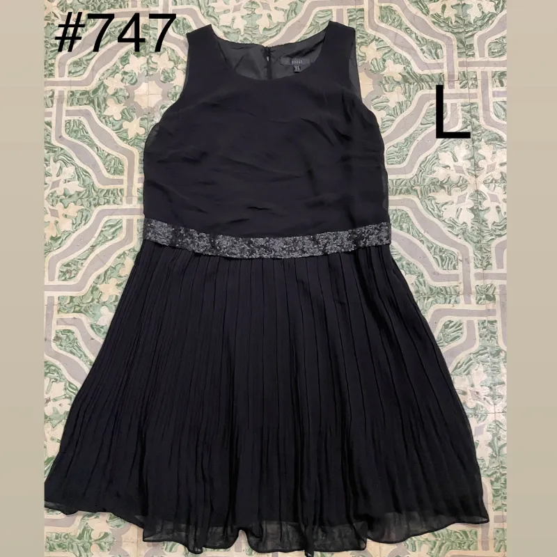 Vestido negro de salir 