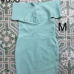 Vestido verde aqua 