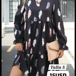 Elegante vestido (talla s )