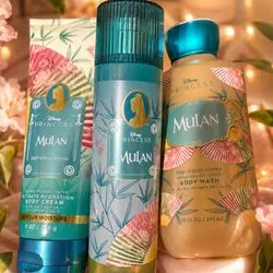 Set de colonia , crema y gel (princesa )