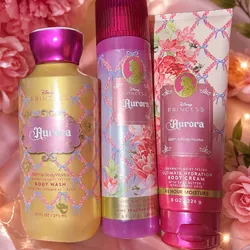 Set de colonia ,crema y gel (princesa )