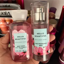 Set de colonia y gel (formato de cartera)