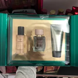 Set de perfume,colonia(shimmer) y crema corporal (Daring)