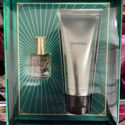 Set de perfume(mini) y crema corporal (Daring)