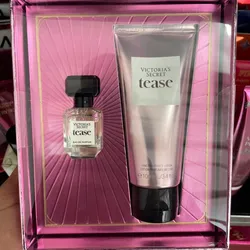 Set de perfume (mini) y crema corporal (tease)