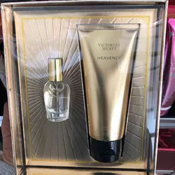Set perfume(Mini) y crema corporal Heavenly