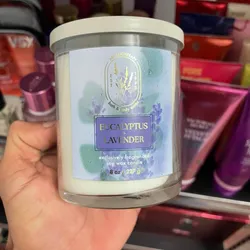 Vela aromática (1mecha) Eucalyptus+Lavander