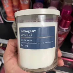 Vela aromática (1mecha) mahogany coconut