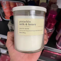 Vela aromática (1mecha ) Pistachio milk&honey