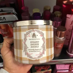 Vela aromática (3 mechas ) Sugared Snicker Doodle