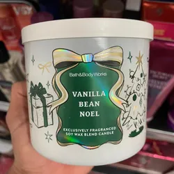 Vela aromática ( 3 mechas ) Vanilla Bean Noel