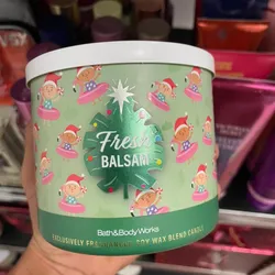 Vela aromática (3mechas ) Fresh Bálsam