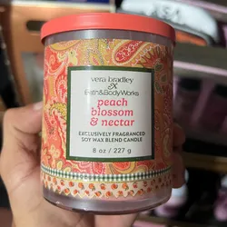 Vela aromática peach blossom &nectar