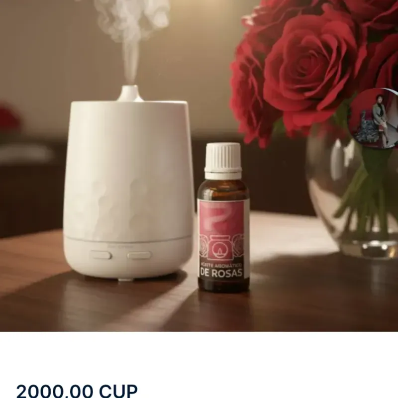 Aceite Aromatico de Rosas