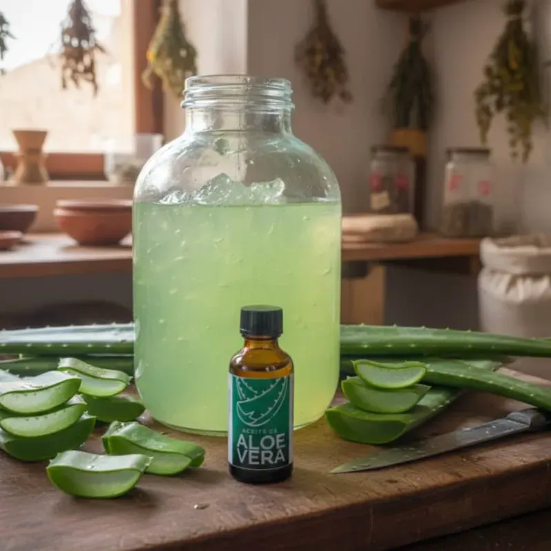 Aceite de aloe