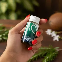 Aceite de coco con romero