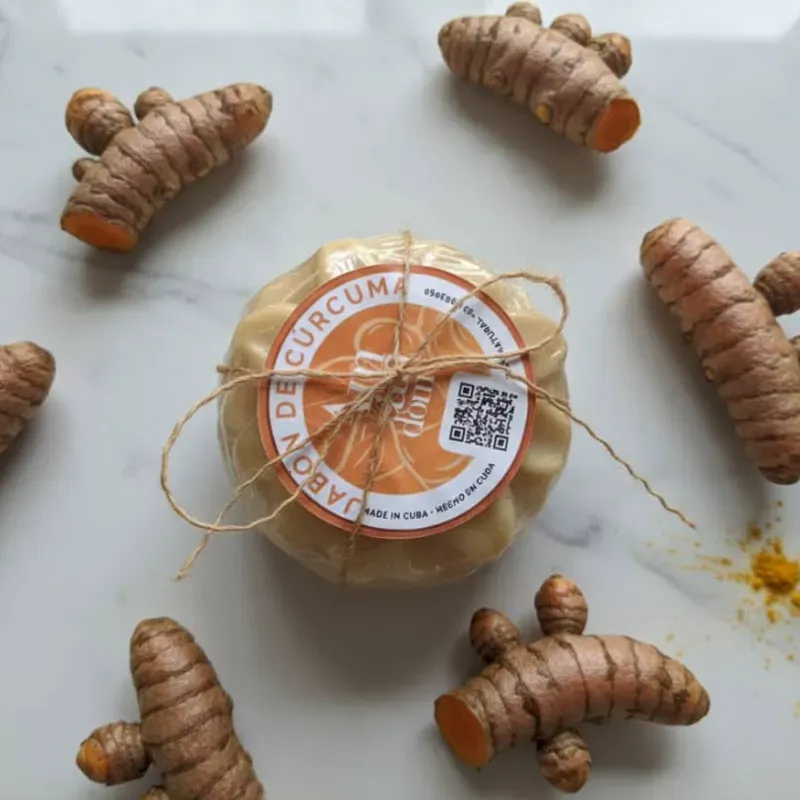 Jabon de Curcuma